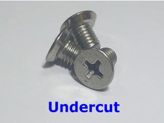 접시십자 Undercut