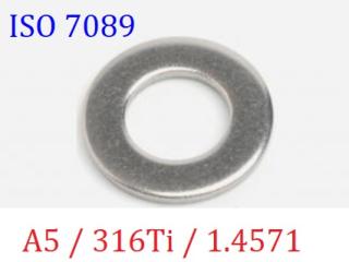 ISO 7089 316Ti(A5)