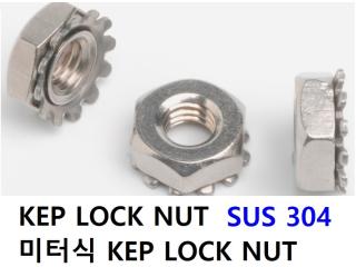 미터식 KEP LOCK NUT
