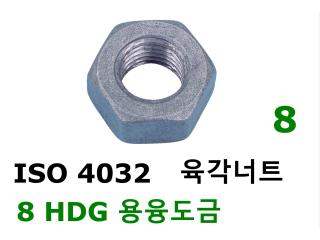 ISO 4032 8 용융도금