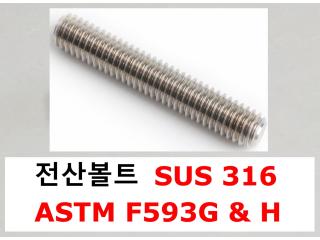 스터드 (전산) 볼트 316